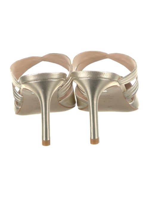 Stuart Weitzman Leather Mules
