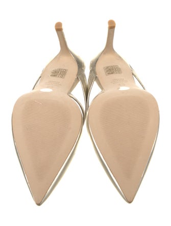 Stuart Weitzman Leather Mules