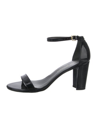 Stuart Weitzman Patent Leather Sandals