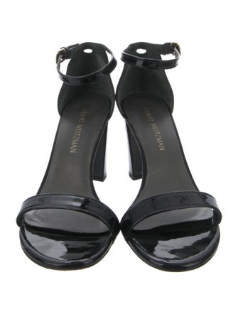 Stuart Weitzman Patent Leather Sandals