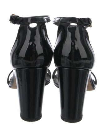 Stuart Weitzman Patent Leather Sandals