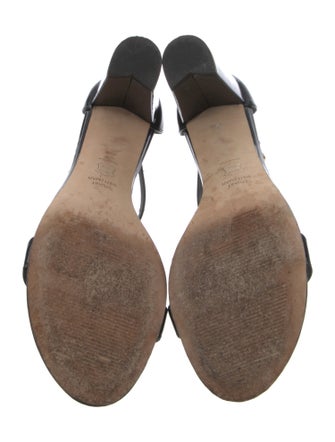 Stuart Weitzman Patent Leather Sandals