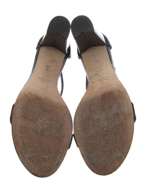 Stuart Weitzman Patent Leather Sandals