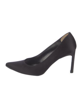 Stuart Weitzman Satin Pumps