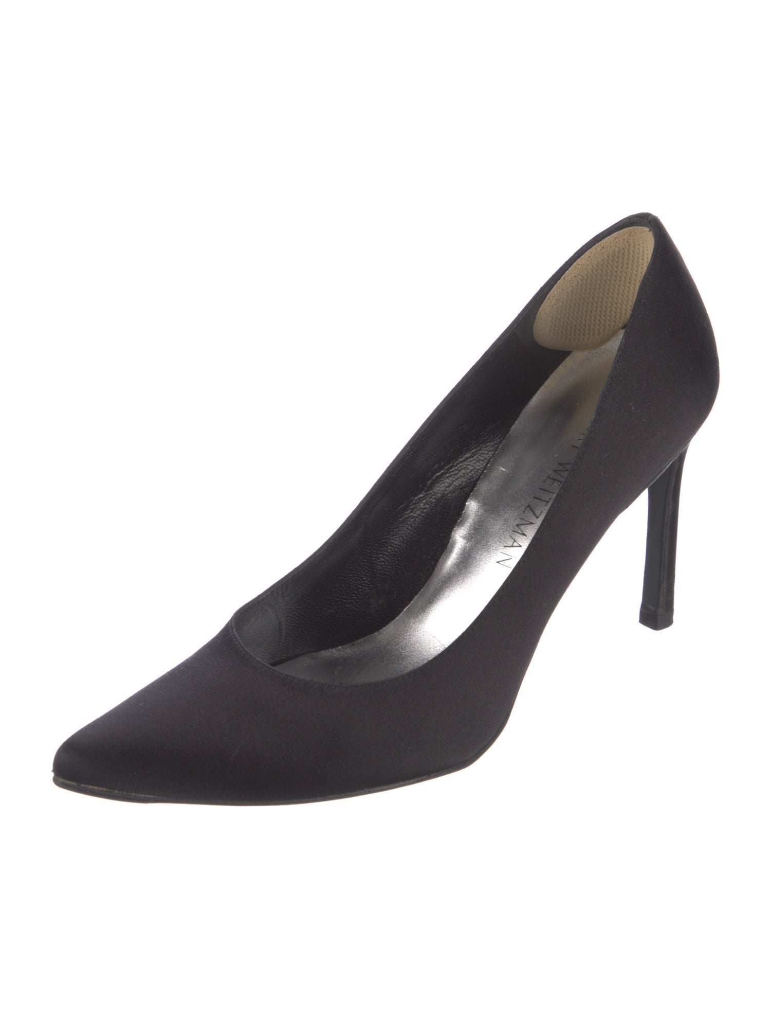 Stuart Weitzman Satin Pumps