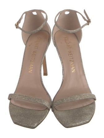 Stuart Weitzman Glitter Sandals
