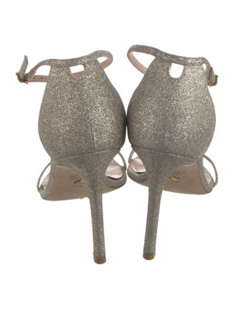 Stuart Weitzman Glitter Sandals
