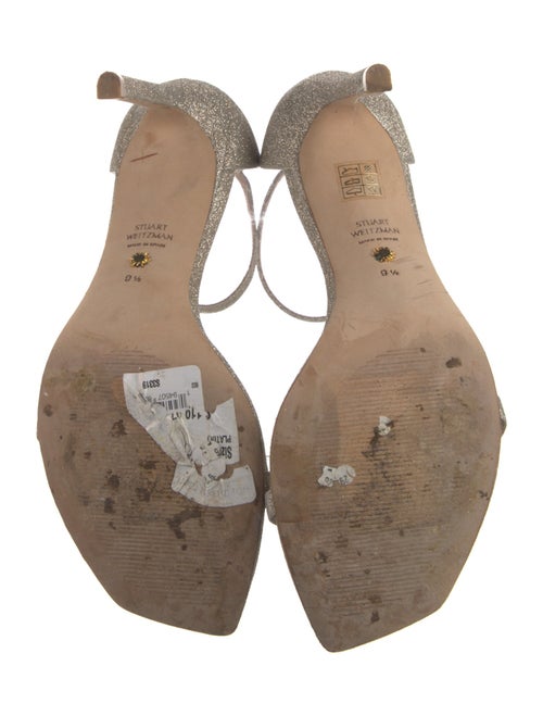 Stuart Weitzman Glitter Sandals