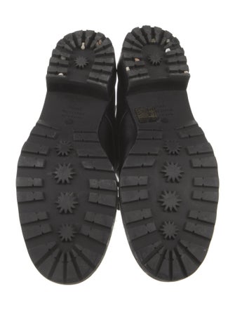 Stuart Weitzman Leather Combat Boots