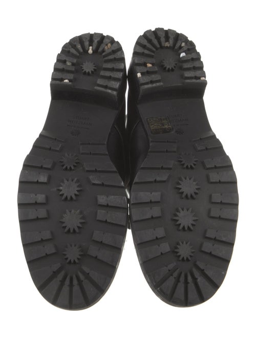 Stuart Weitzman Leather Combat Boots