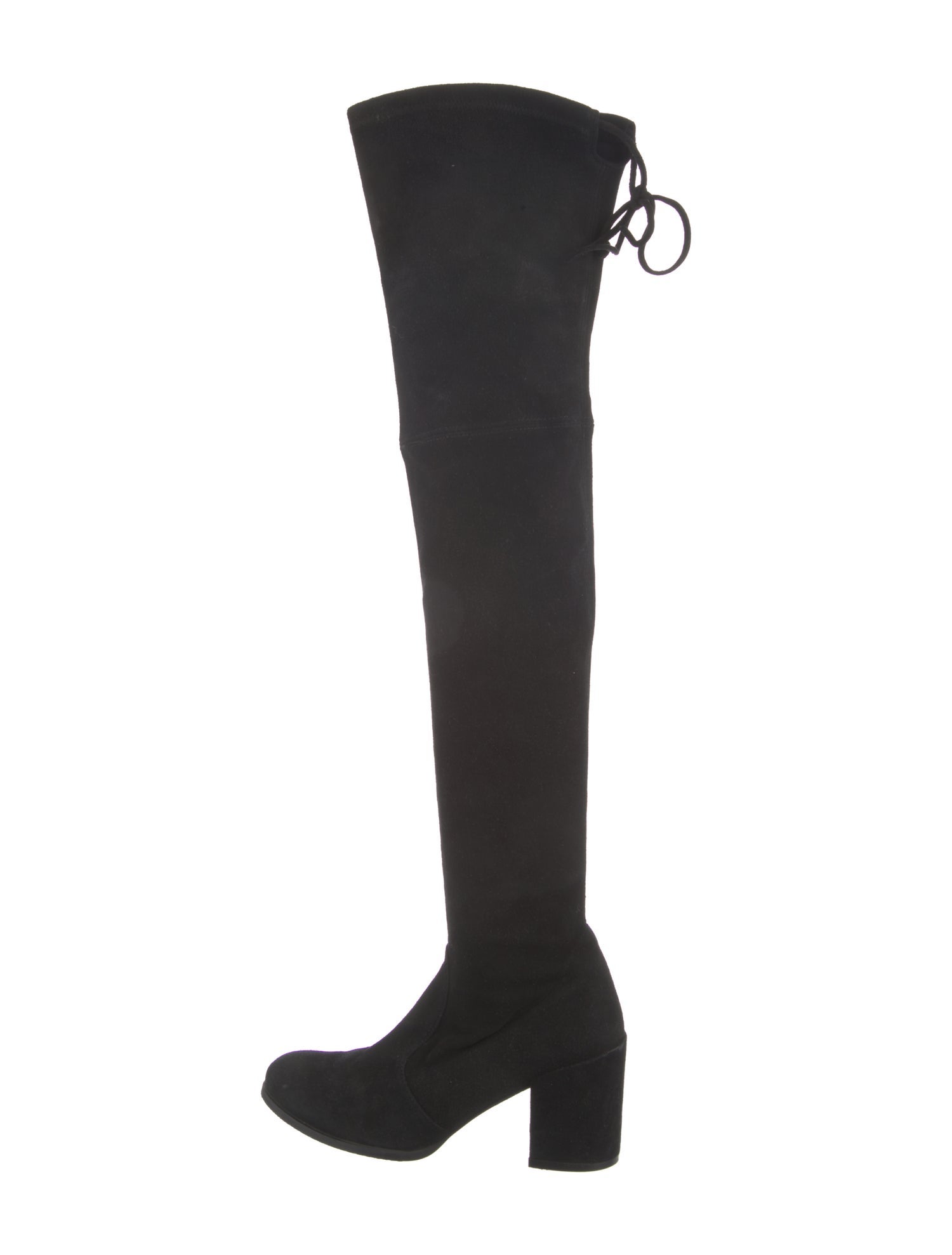Stuart Weitzman Suede Lace-Up Boots