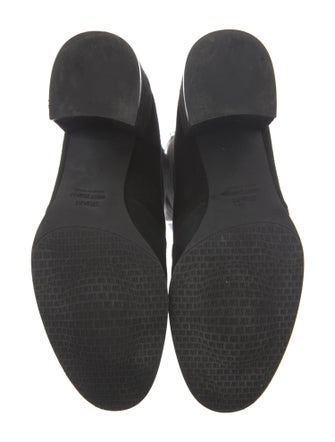 Stuart Weitzman Suede Lace-Up Boots