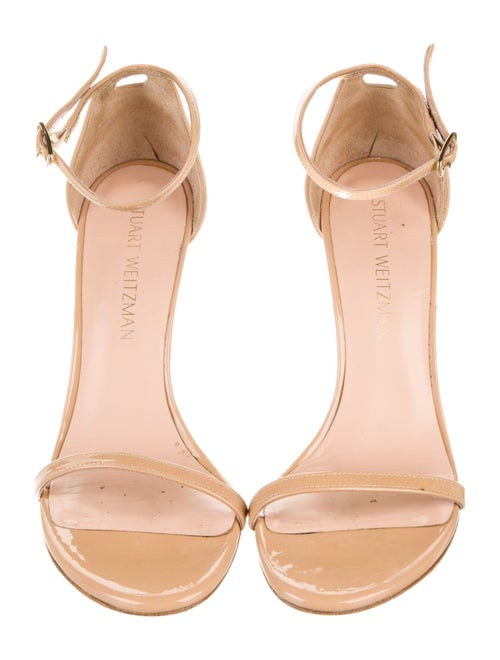 Stuart Weitzman Patent Leather Sandals