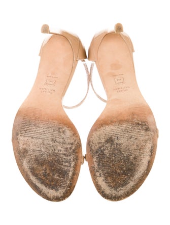 Stuart Weitzman Patent Leather Sandals