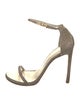 Stuart Weitzman Glitter Glitter Accents Sandals
