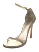 Stuart Weitzman Glitter Glitter Accents Sandals