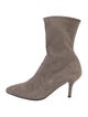 Stuart Weitzman Suede Sock Boots