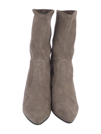 Stuart Weitzman Suede Sock Boots