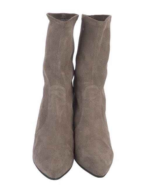 Stuart Weitzman Suede Sock Boots