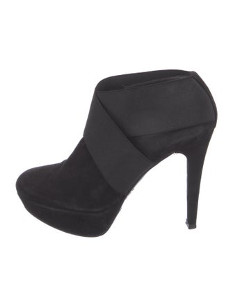 Stuart Weitzman Suede Mules