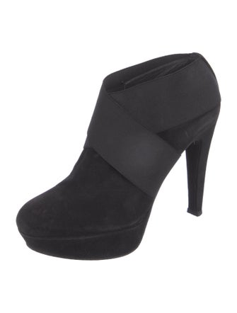 Stuart Weitzman Suede Mules