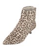 Stuart Weitzman Ponyhair Animal Print Boots