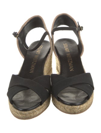Stuart Weitzman Canvas Espadrilles