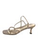 Stuart Weitzman Leather Slingback Sandals