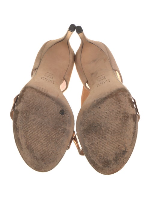 Stuart Weitzman Suede Slides