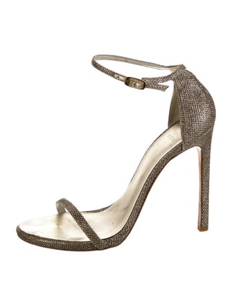 Stuart Weitzman Glitter Sandals