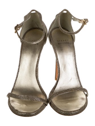 Stuart Weitzman Glitter Sandals