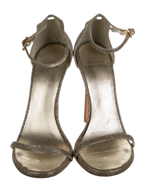 Stuart Weitzman Glitter Sandals