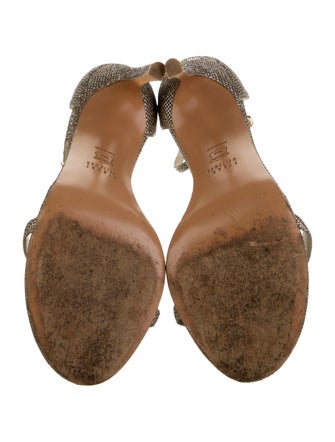 Stuart Weitzman Glitter Sandals