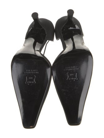 Stuart Weitzman Crystal Embellishments D'Orsay Pumps