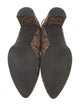 Stuart Weitzman Suede Animal Print Lace-Up Boots