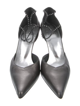 Stuart Weitzman Satin D'Orsay Pumps