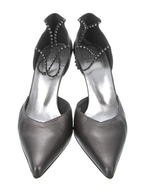 Stuart Weitzman Satin D'Orsay Pumps