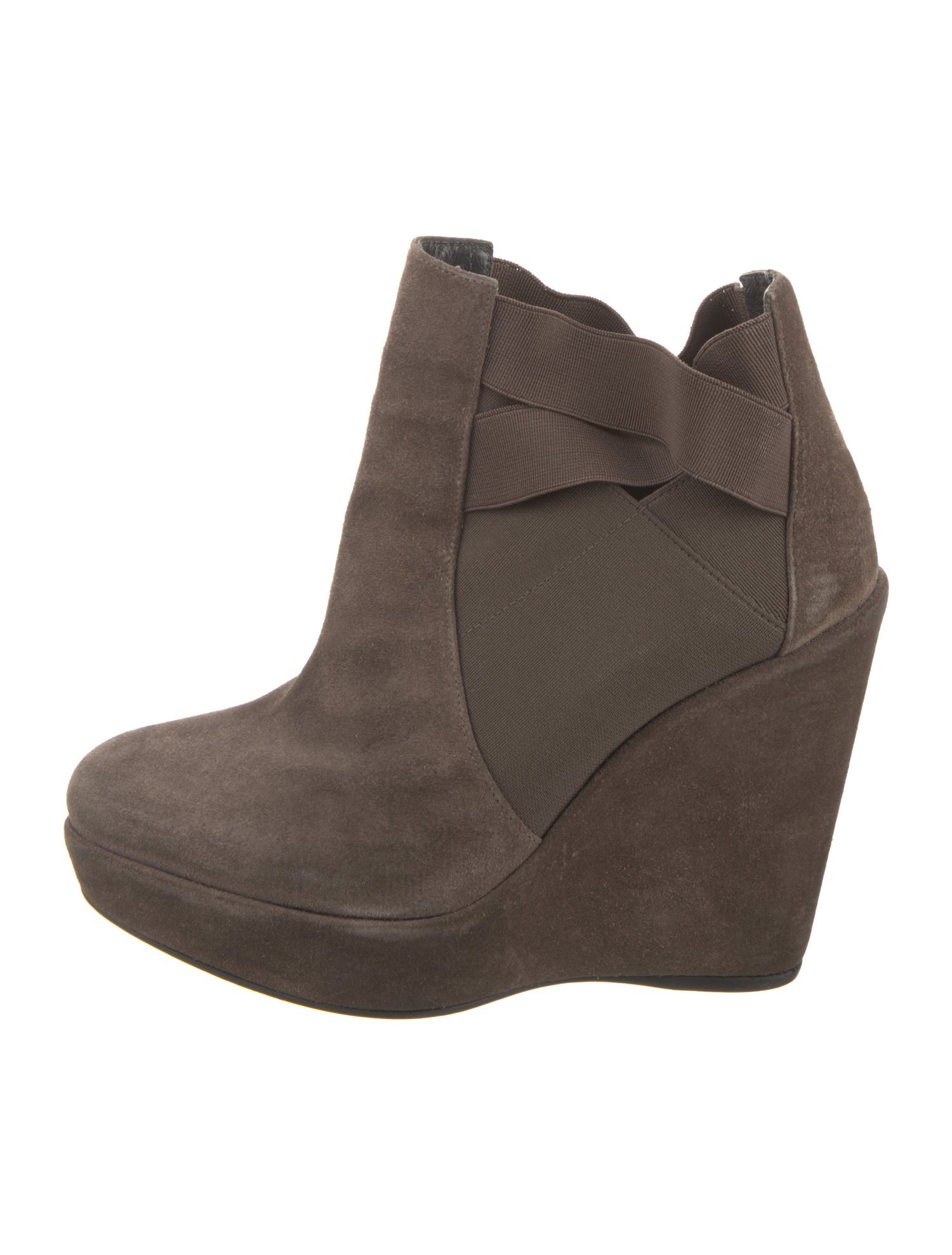 Stuart Weitzman Suede Chelsea Boots
