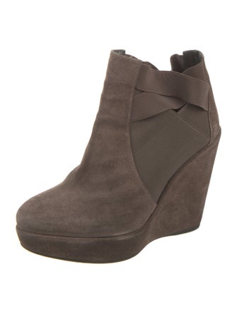 Stuart Weitzman Suede Chelsea Boots