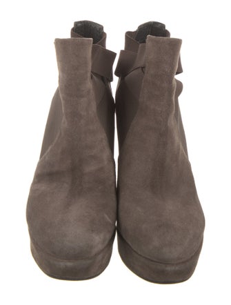 Stuart Weitzman Suede Chelsea Boots