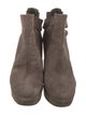 Stuart Weitzman Suede Chelsea Boots