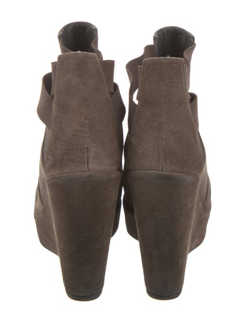 Stuart Weitzman Suede Chelsea Boots