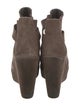 Stuart Weitzman Suede Chelsea Boots
