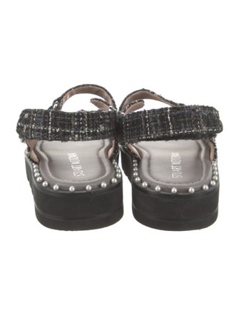 Stuart Weitzman Studded Accents Sandals