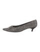 Stuart Weitzman Tweed Tweed Pattern Pumps