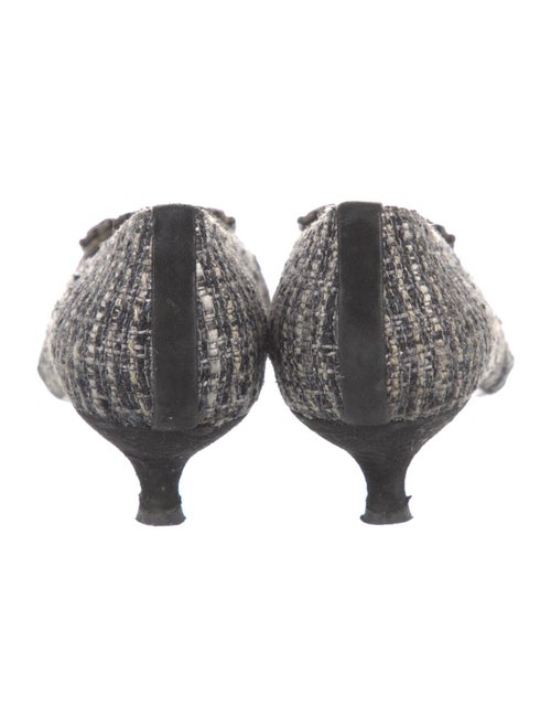 Stuart Weitzman Tweed Tweed Pattern Pumps