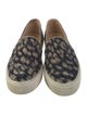 Stuart Weitzman Canvas Animal Print Sneakers