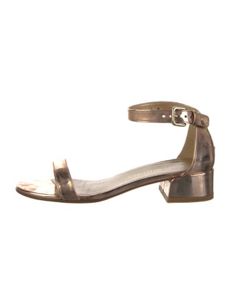 Stuart Weitzman Patent Leather Sandals