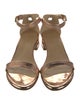 Stuart Weitzman Patent Leather Sandals