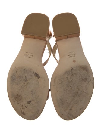 Stuart Weitzman Patent Leather Sandals